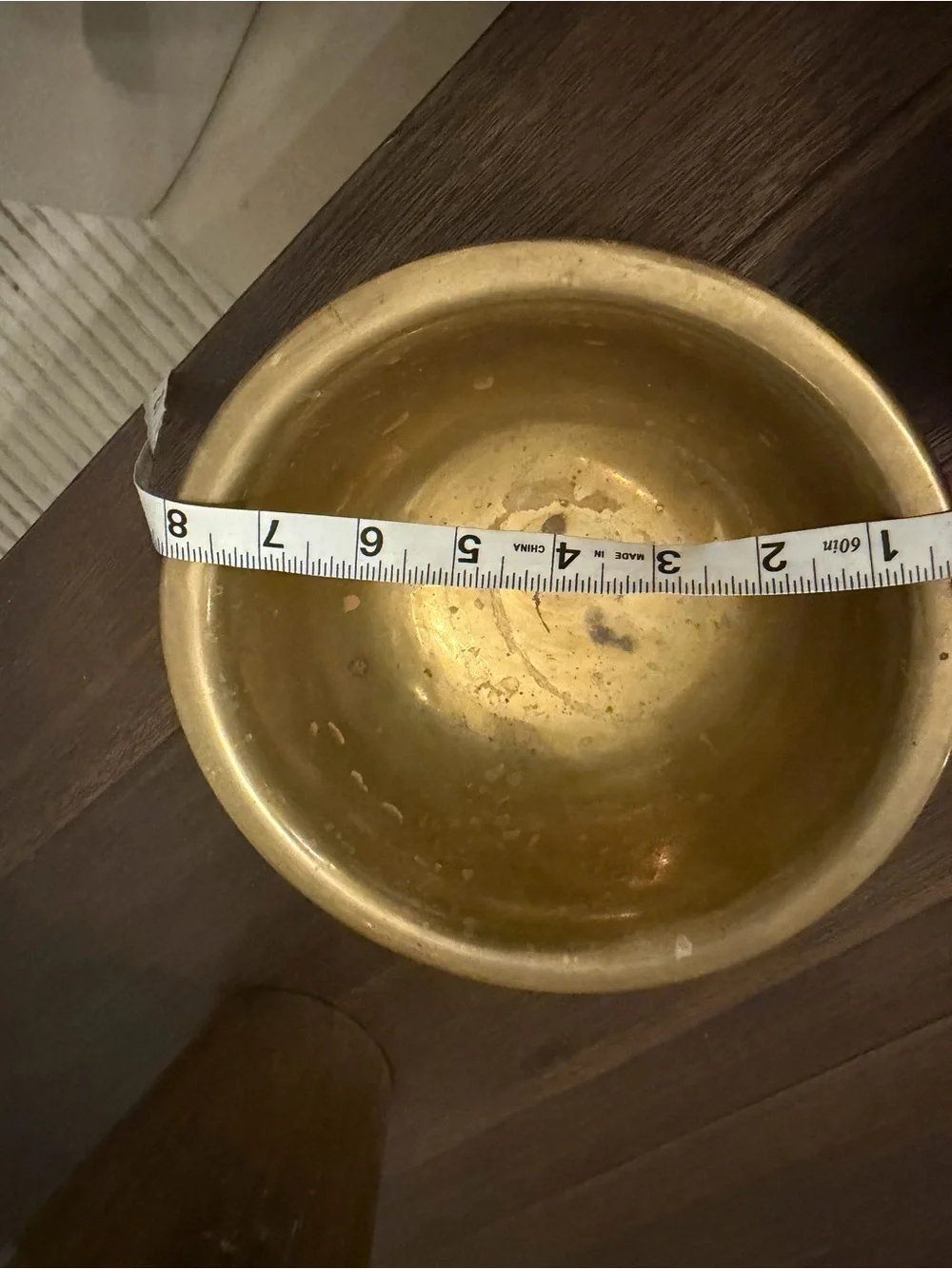 Brass Pedestal Bowl
